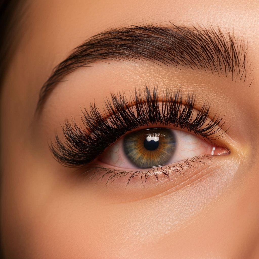 Hybrid lash extensions — textured dimension